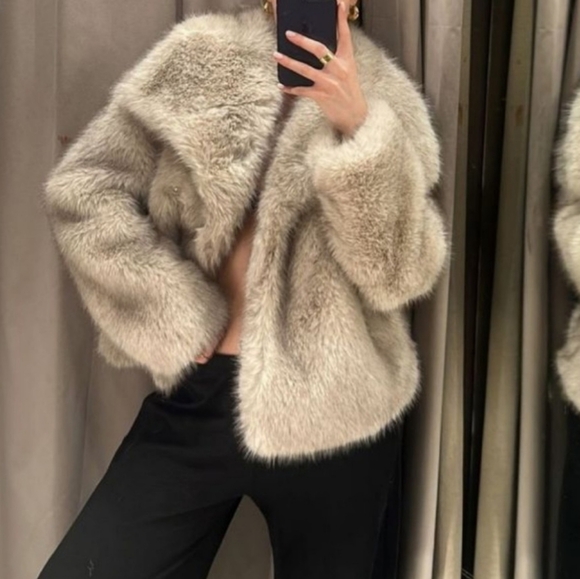 Jackets & Blazers - COPY - Woven Jacket For Women Loose Stand Collar Long Sleeve Coat Autumn Winter